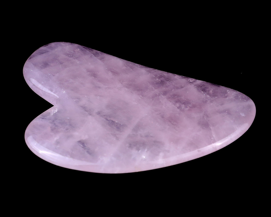 4.3" Gemstone Hand Carved Crystal Guasha Tool,Massage Tool crysvibe